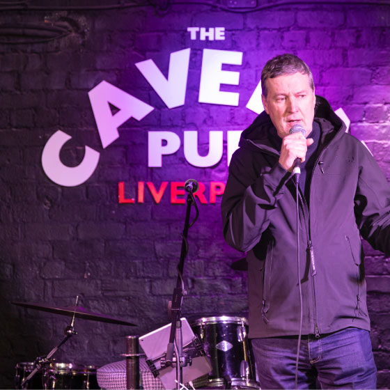 Peter Hooton of the farm speaking about Liverpool music heritage trail